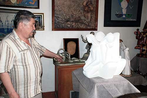Скульптор Тлеуберды Бинашев