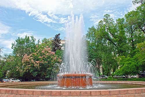 Фонтан в Алматы