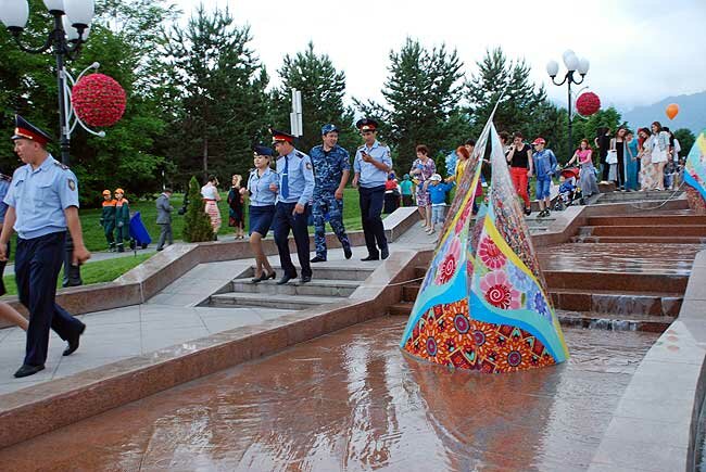 Фестиваль Алматы – город цветов в 2015 году