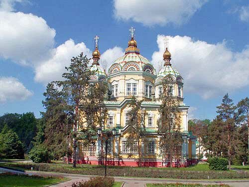 Свято-Вознесенский кафедральный собор в Алматы